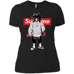 Supreme Dragon Ball Goku Best T-shirt Women Cotton T-Shirt