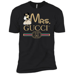 Mrs Minnie Gucci Couple Disney Shirt Valentine's Day T-shirt Men Short Sleeve T-Shirt Men Short Sleeve T-Shirt - parenttees