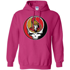 Ottawa Senators Grateful Dead Steal Your Face Hockey Nhl Shirts Pullover Hoodie Sweatshirt Pullover Hoodie Sweatshirt - parenttees