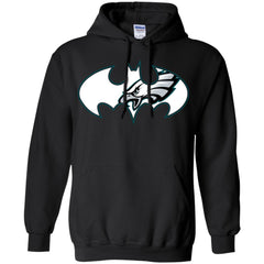 We Are The Philadelphia Eagles Batman Nfl Mashup Pullover Hoodie Sweatshirt Pullover Hoodie Sweatshirt - parenttees