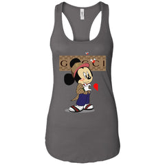 Mickey Mouse Love Couple T-shirt Valentine's Day T-shirt Women Tank Top Women Tank Top - parenttees