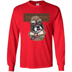 Louis Vuitton T-shirt Style Dogs T-shirt Men Long Sleeve Shirt Men Long Sleeve Shirt - parenttees