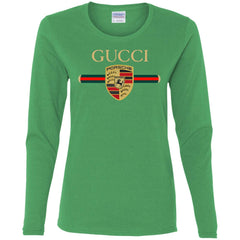 New Gucci Porsche Shirt Women Long Sleeve Shirt Women Long Sleeve Shirt - parenttees