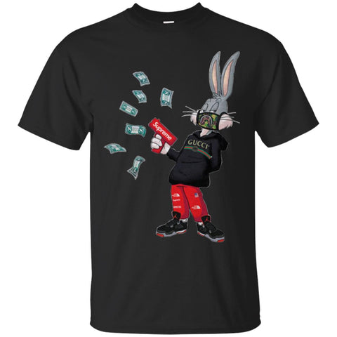 Rabbit Gucci T-shirt Men Cotton T-Shirt Black / S Men Cotton T-Shirt - parenttees