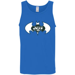 We Are The New York Jets Batman Nfl Mashup Men Cotton Tank Men Cotton Tank - parenttees