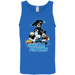 Mickey Mouse Carolina Panthers American Football Nfl Sports Shirt Men Cotton Tank Men Cotton Tank - parenttees