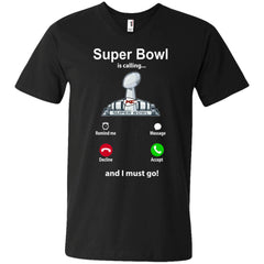 Nfl - Super Bowl Is Calling And I Must Go Kansas City Chiefs 2019 Football Men V-Neck T-Shirt Men V-Neck T-Shirt - parenttees