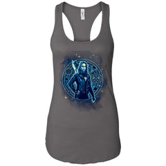 Captain Marvel Goose Geometric Circle Space Women Tank Top Women Tank Top - parenttees