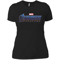 Marvel Avengers Endgame Movie Logo Graphic Women Cotton T-Shirt