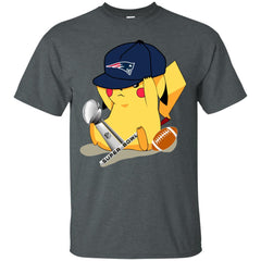 Nfl - New England Patriots Pikachu Super Bowl 2019 Football Men Cotton T-Shirt Men Cotton T-Shirt - parenttees