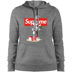 Supreme Rabbit Smoking T-shirt Women Hooded Sweatshirt Women Hooded Sweatshirt - parenttees