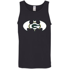 We Are The Green Bay Packers Batman Nfl Mashup Men Cotton Tank Men Cotton Tank - parenttees