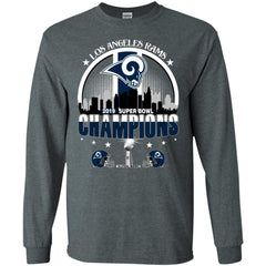 Nfl – Los Angeles Rams 2019 Super Bowl Champions Football Men Long Sleeve Shirt Men Long Sleeve Shirt - parenttees