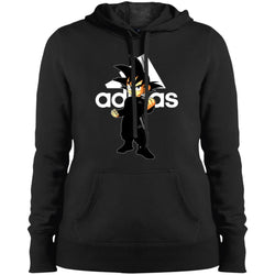 Goku Treding Adidas White T-shirt Women Hooded Sweatshirt