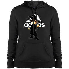 Goku Treding Adidas White T-shirt Women Hooded Sweatshirt Women Hooded Sweatshirt - parenttees