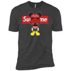 Supreme Robot Mickey Hot T-shirt Men Short Sleeve T-Shirt Men Short Sleeve T-Shirt - parenttees