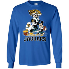 Mickey Mouse Jacksonville Jaguar American Football Nfl Sports Shirt Men Long Sleeve Shirt Men Long Sleeve Shirt - parenttees