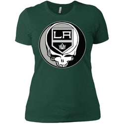 Los Angeles Kings Grateful Dead Steal Your Face Hockey Nhl Shirts Women Cotton T-Shirt