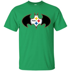 We Are The Pittsburgh Steelers Batman Nfl Mashup Men Cotton T-Shirt Men Cotton T-Shirt - parenttees