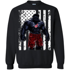 Giants Hulk Cleveland Indians T-shirt Flag Crewneck Pullover Sweatshirt Crewneck Pullover Sweatshirt - parenttees