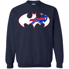 We Are The Buffalo Bills Batman Nfl Mashup Crewneck Pullover Sweatshirt Crewneck Pullover Sweatshirt - parenttees
