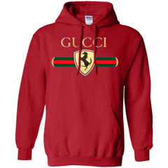 Gucci Ferrari T-shirt Pullover Hoodie Sweatshirt Pullover Hoodie Sweatshirt - parenttees