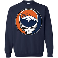 Denver Broncos Grateful Dead Steal Your Face Football Nfl Shirts Crewneck Pullover Sweatshirt Crewneck Pullover Sweatshirt - parenttees