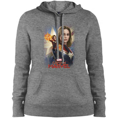 Marvel Captain Marvel Powers Portrait Women Hooded Sweatshirt Women Hooded Sweatshirt - parenttees