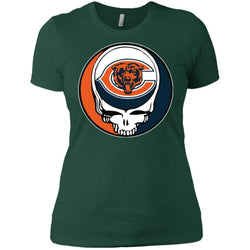 Chicago Bears Grateful Dead Steal Your Face Football Nfl Shirts Women Cotton T-Shirt