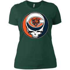 Chicago Bears Grateful Dead Steal Your Face Football Nfl Shirts Women Cotton T-Shirt Women Cotton T-Shirt - parenttees