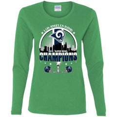 Nfl – Los Angeles Rams 2019 Super Bowl Champions Football Women Long Sleeve Shirt Women Long Sleeve Shirt - parenttees