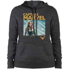 Captain Marvel Vintage Movie Poster Style Women Hooded Sweatshirt Women Hooded Sweatshirt - parenttees