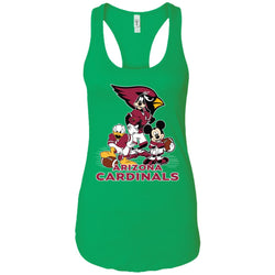 Mickey Mouse Arizona Cardinals American Football Nfl Sports Shirt Women Tank Top