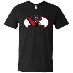 We Are The Arizona Cardinals Batman Nfl Mashup Men V-Neck T-Shirt