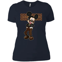 Best Louis Vuitton Mickey Fashion T-shirt Women Cotton T-Shirt Women Cotton T-Shirt - parenttees