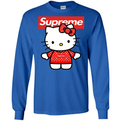 Supreme Hello Kitty Loves T-shirt Men Long Sleeve Shirt Men Long Sleeve Shirt - parenttees
