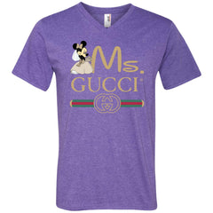 Ms Minnie Gucci Couple Disney Shirt Valentine's Day T-shirt Men V-Neck T-Shirt Men V-Neck T-Shirt - parenttees