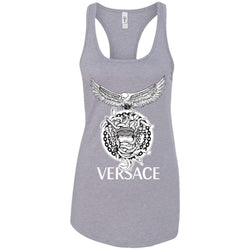 Versace Supervip Logo T-shirt Women Tank Top