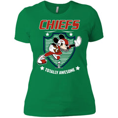 Nfl – Kansas City Chiefs Totally Awesome Mickey Mouse Super Bowl 2019 Football Women Cotton T-Shirt Women Cotton T-Shirt - parenttees