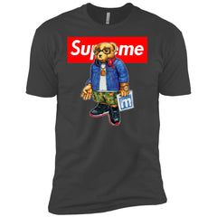 Supreme Bear Style Music T-shirt Men Short Sleeve T-Shirt Men Short Sleeve T-Shirt - parenttees