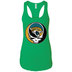 Jacksonville Jaguars Grateful Dead Steal Your Face Football Nfl Shirts Women Tank Top