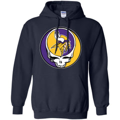 Minnesota Vikings Grateful Dead Steal Your Face Football Nfl Shirts Pullover Hoodie Sweatshirt Pullover Hoodie Sweatshirt - parenttees