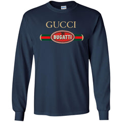 Gucci Bugatti T-shirt Men Long Sleeve Shirt Men Long Sleeve Shirt - parenttees