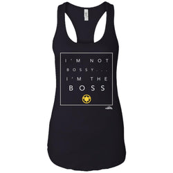 Captain Marvel Not Bossy I'm The Boss Women Tank Top