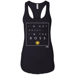 Captain Marvel Not Bossy I'm The Boss Women Tank Top Women Tank Top - parenttees