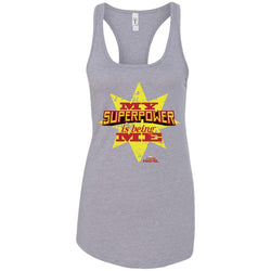 Captain Marvel My Superpower Is Being Me Women Tank Top