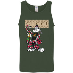 Gucci Rabbit Snake Gift Birthday T-shirt Men Cotton Tank