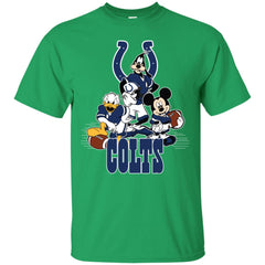 Mickey Mouse Indianapolis Colts American Football Nfl Sports Shirt Men Cotton T-Shirt Men Cotton T-Shirt - parenttees