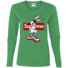 Supreme Rabbit T Shirt Women Long Sleeve Shirt Women Long Sleeve Shirt - parenttees