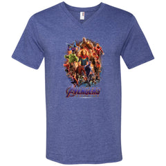 Marvel Avengers  Endgame Men V-Neck T-Shirt Men V-Neck T-Shirt - parenttees